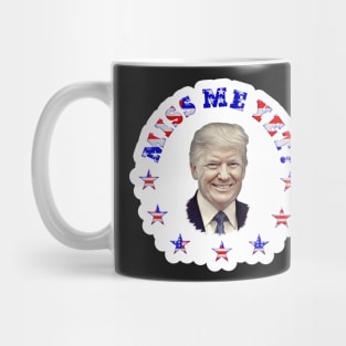 MISS ME YET? Patriotic Trump Stickers Magnets Mug